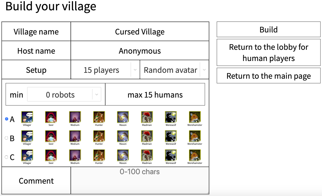 Build your village