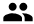 The icon about public chat